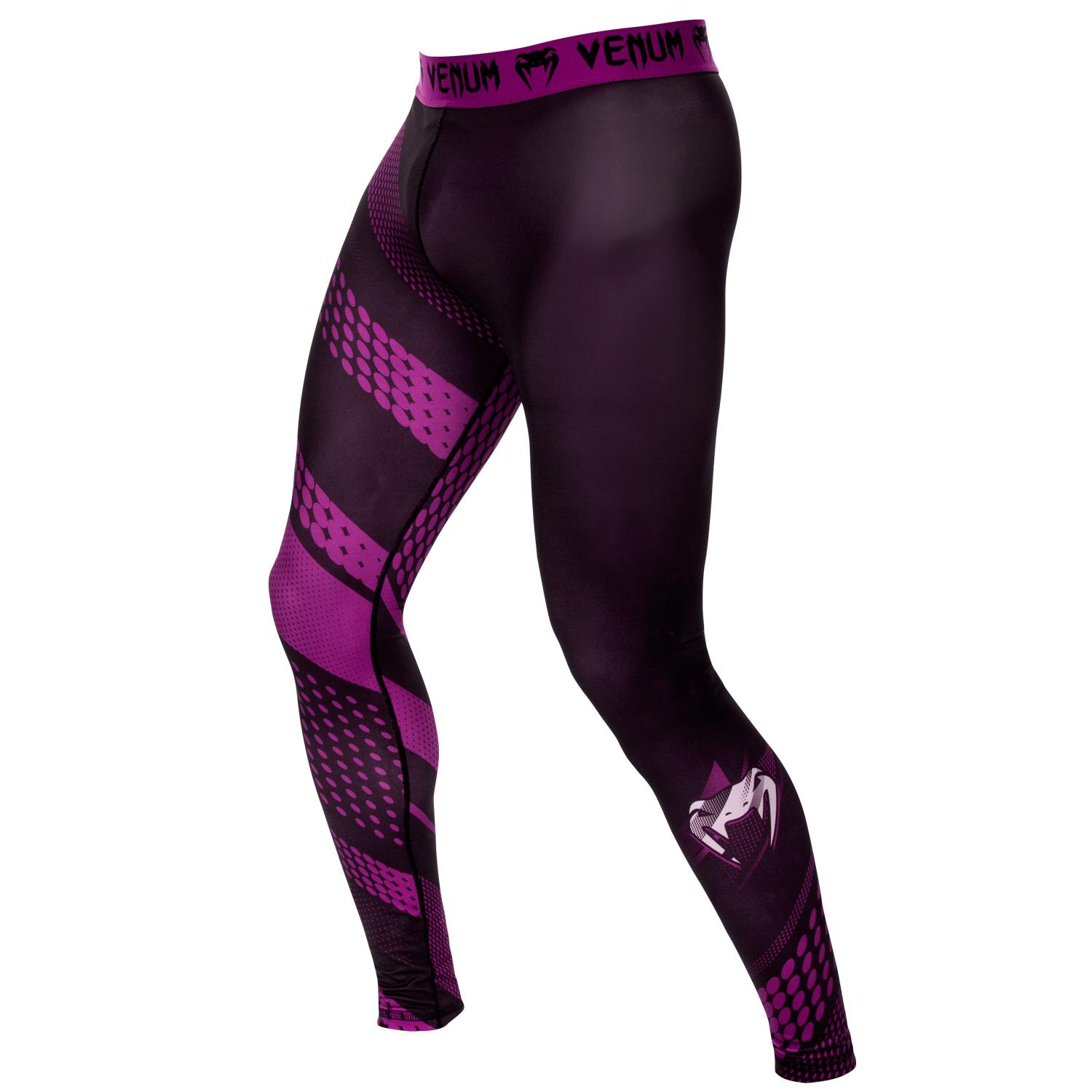 

Спортивные штаны venum rapid spats - black/purple